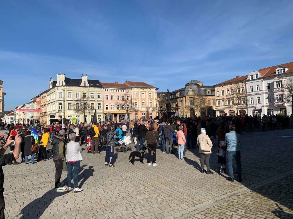 Nie wieder ist jetzt - Kundgebung in Meiningen am 03.03.24