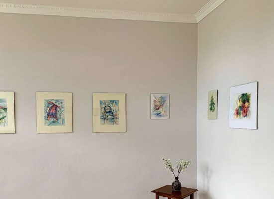 Ausstellung Lotte Hering, Arbeiten aus drei Jahrzehnten, bis 1.9.2024 - Galerie Alte Schule